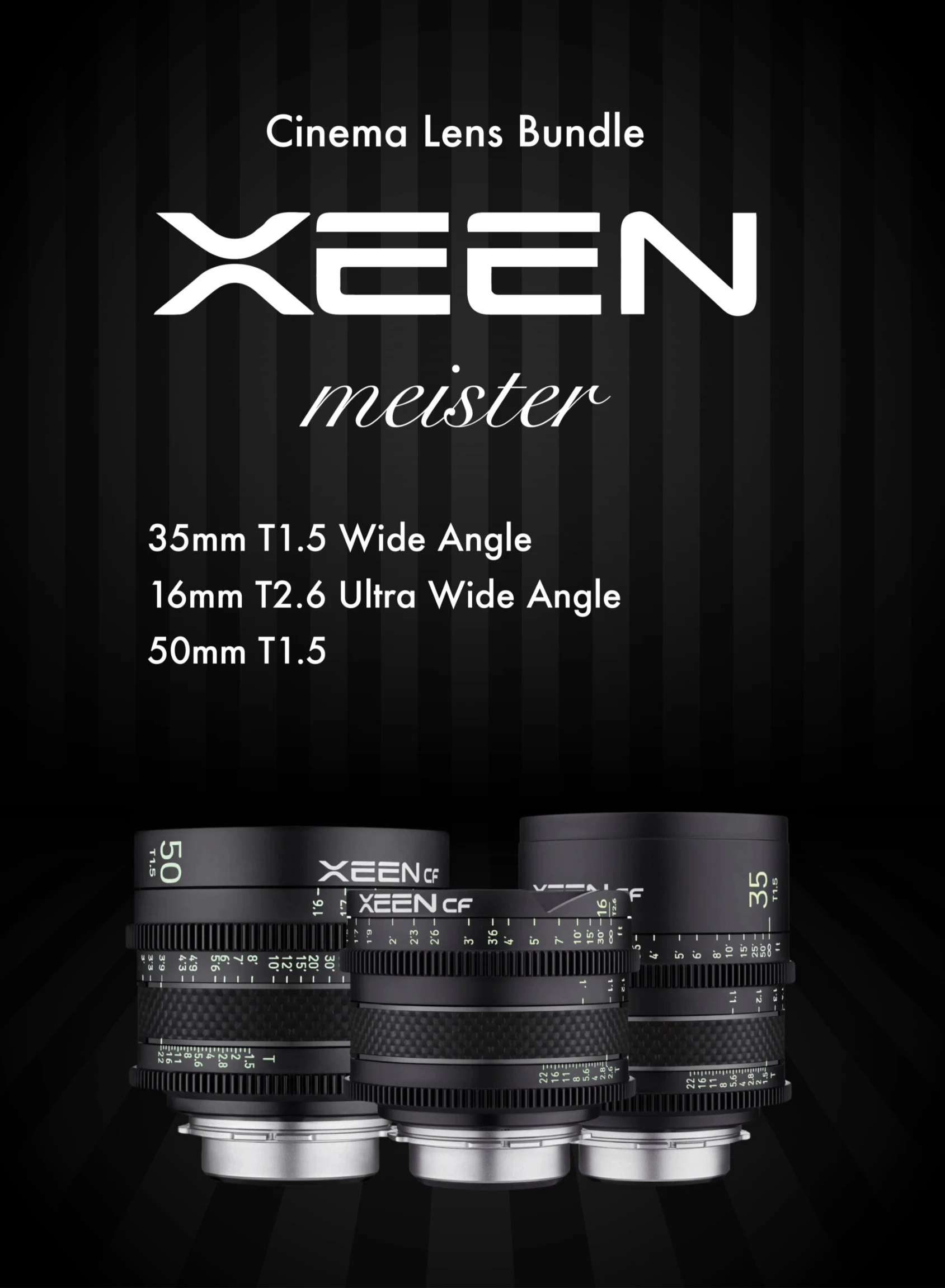 Cine Lens Bundle XEEN Meister