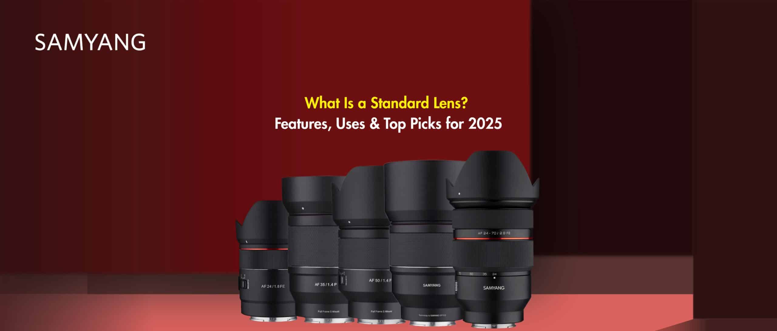 What Is a Standard Lens? Features, Uses & Top Picks for 2025