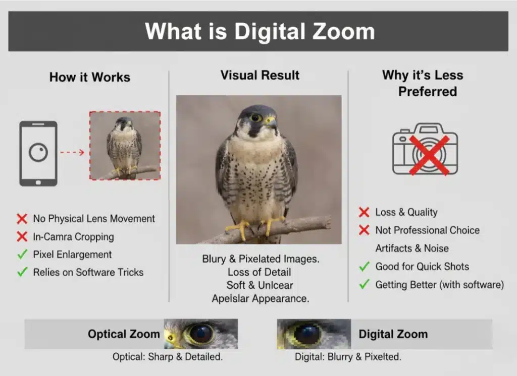 What is Digital Zoom? -camera lens price in pakistan