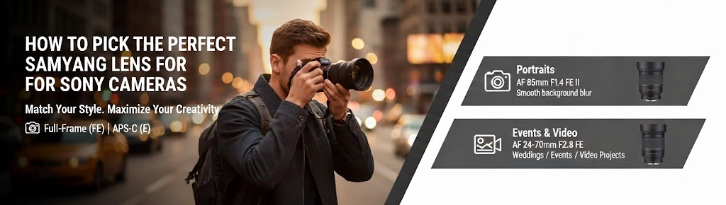 How to Pick the Perfect Samyang Lens for Sony Cameras in pakistan
