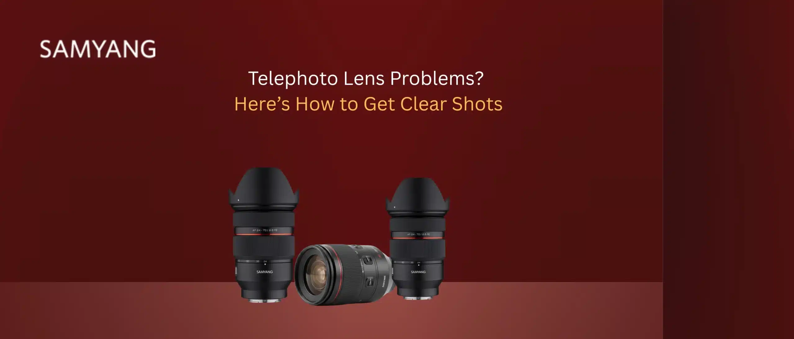 Telephoto Lens Problems? Here’s How to Get Clear Shots